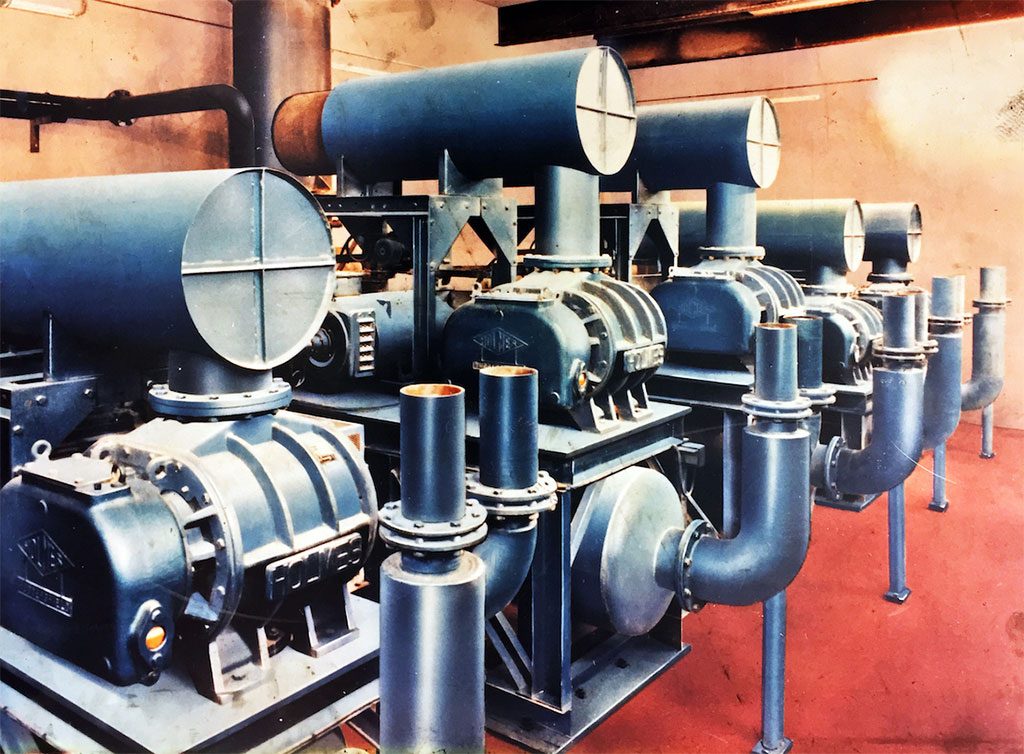 Historical Blower Arrangement